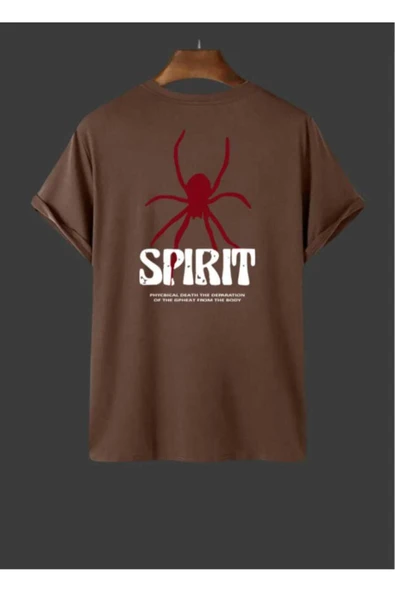 KOZİA OUTDOORS malkoçbey spırınt baskılı overisze unisex basic t-şhirt - Resim 7