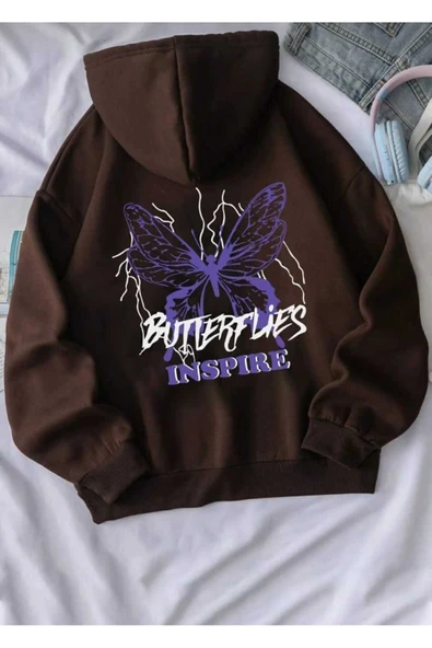 KOZİA OUTDOORS malkoçbey baskılı oversize unisex swetşhirt ürün görseli