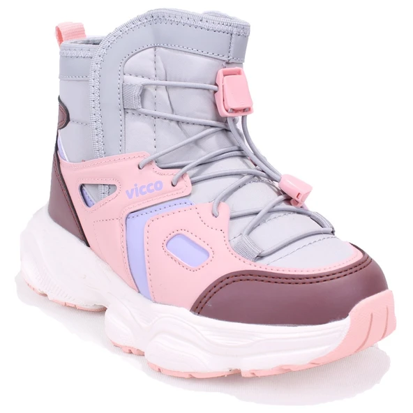 Vicco Tog 943F25K502 Gümüş Ortopedik Günlük Kız Çocuk Spor Bot ürün görseli