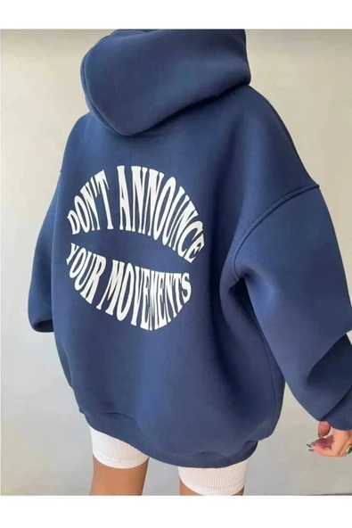 KOZİA OUTDOORS malkoçbey kapüşonlu oversize unisex sweatşhirt - Resim 6