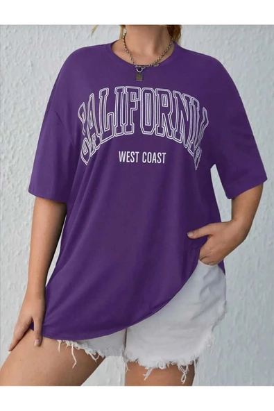 KOZİA OUTDOORS MALKOÇBEY LOS ANGELES BASKILI OVERSİZE UNİSEX BASİC T-ŞHİRT - Resim 9