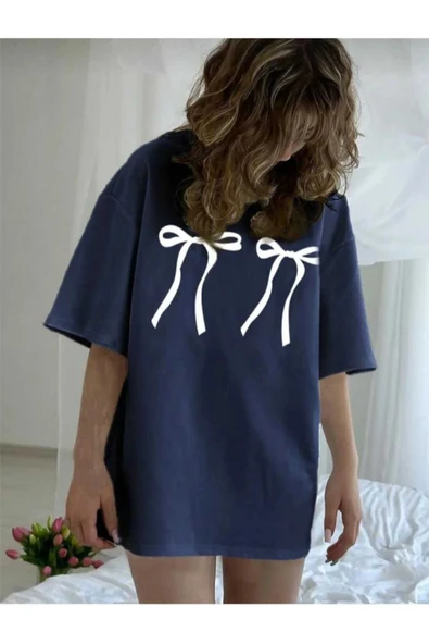 KOZİA OUTDOORS malkoçbey kurdela baskılı oversize unisex basic t-şhirt - Resim 8