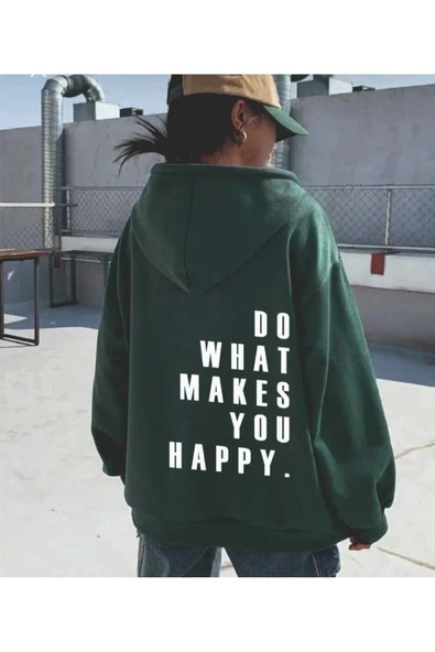 KOZİA OUTDOORS KAPÜŞONLU OVERSİZE UNİSEX SWEATŞHİRT - Resim 5