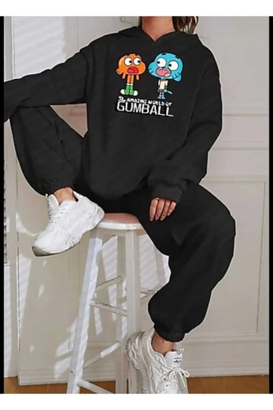 KOZİA OUTDOORS malkoçbey baskılı oversize unisex swetşhirt - Resim 4