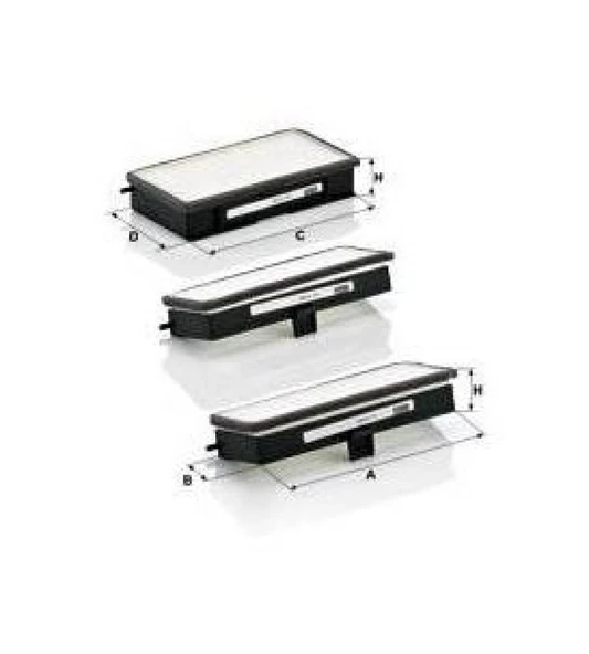 Psa Polen Filtresi Scudo 95 03 Jumpy 95 03 P806 94 02 Expert 95 04 - Psa 6441en ürün görseli 1