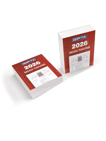 Gıpta 2026 Blok Masa Takvimi 10x13 cm 2 Adet ürün görseli 1