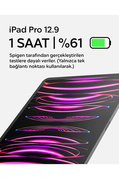 Spigen ArcStation Pro 65W Hızlı Şarj Adaptörü Sierra Blue  PE2204EU - ACH05165 - Resim 7