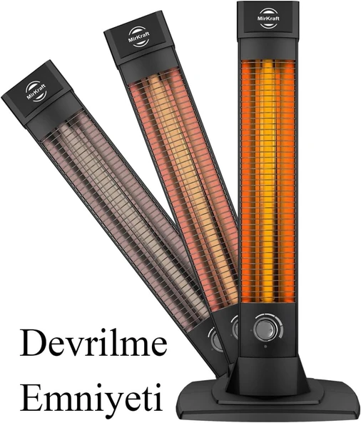 Mirkraft Elektrikli ısıtıcılar (MR-ST-3452-BL) - Resim 2