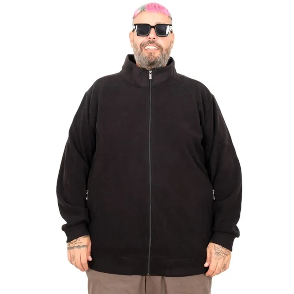 Erkek Büyük Beden Hırka Fermuarlı U24442 ürün görseli