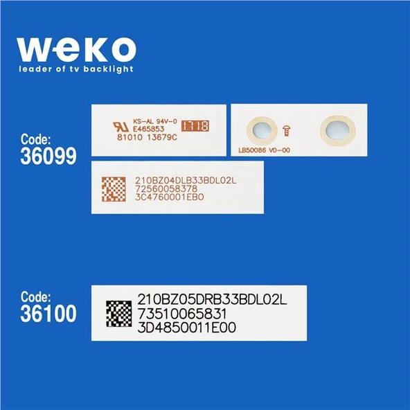 Philips 50PUS6272/12 50'' İnç 10 Adet Tv Led Bar ( Tvnizin içindeki led barla aynısı olduğunu görmeden almayınız. Led bar ürünlerinde paket açıldığında iade kabul edilmemektedir. ) - Resim 2