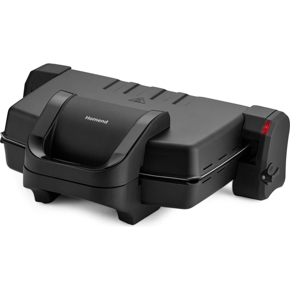 Homend Toastbuster 1352H 1800 W Tost Makinesi - Mat Siyah - Resim 3