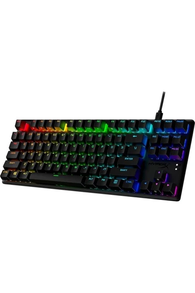 HyperX Alloy Origins Core RGB TKL Red Switch Kablolu Oyuncu Klavyesi ürün görseli 1