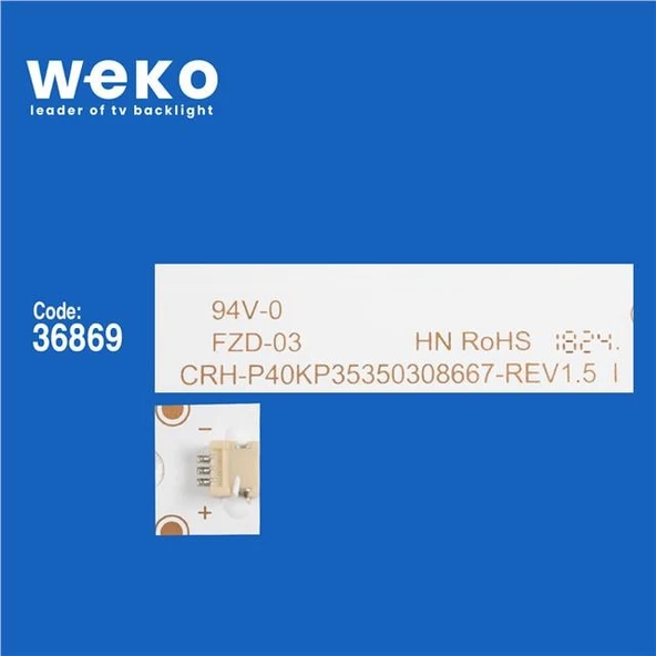 Sharp LC-40UG7252E 40'' 3 Adet Tv Led Bar ( Tvnizin içindeki led barla aynısı olduğunu görmeden almayınız. Led bar ürünlerinde paket açıldığında iade kabul edilmemektedir. ) - Resim 2