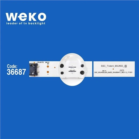 Lg 65Uk6090pua Busglor 65'' İnç 4 Adet Tv Led Bar ( Tvnizin içindeki led barla aynısı olduğunu görmeden almayınız. Led bar ürünlerinde paket açıldığında iade kabul edilmemektedir. ) - Resim 2