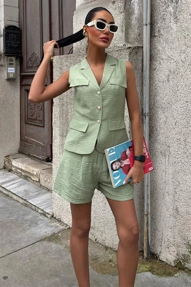 Yelek Şort Viscon Takım 1015617 - Resim 2