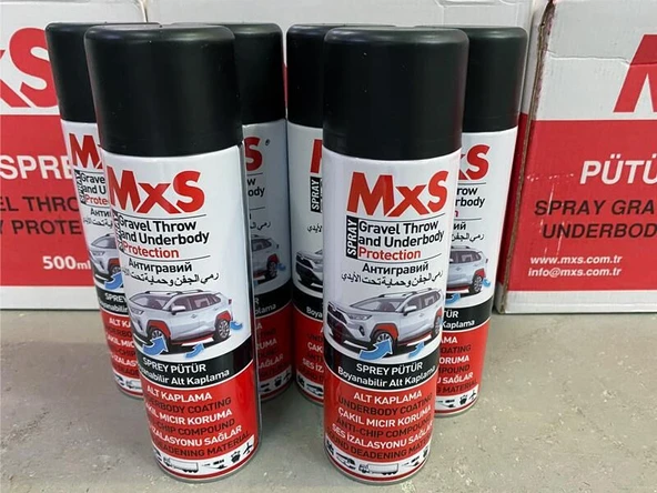 MXS Pütür Sprey Gri 500 ml - Resim 2