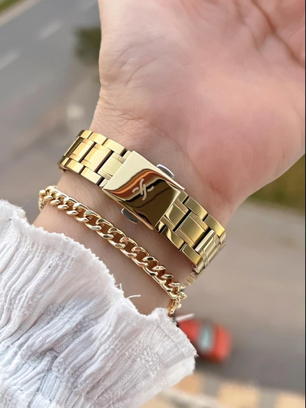 Daniel Klein Çelik Kordon 30 Mt Suya Dayanıklı Kadın Kol Saati+Bileklik BF.GF.14271.2 - Resim 3