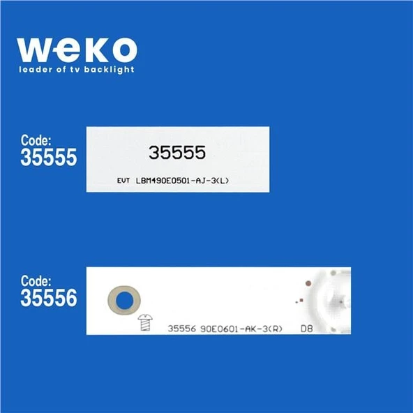 Philips 49PFS5302/12 49'' İnç 12 Adet Tv Led Bar ( Tvnizin içindeki led barla aynısı olduğunu görmeden almayınız. Led bar ürünlerinde paket açıldığında iade kabul edilmemektedir. ) - Resim 2