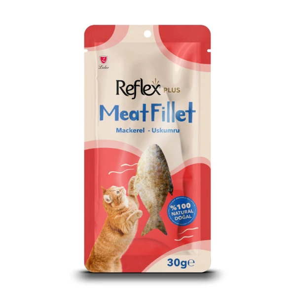 Reflex Plus Meat Fillet Uskumru Fileto Kedi Ödülü 30 Gr ürün görseli 1