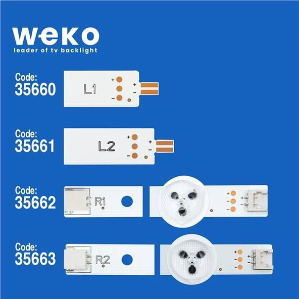 Lg 37LN6138-ZB 37'' İnç 8 Adet Tv Led Bar ( Tvnizin içindeki led barla aynısı olduğunu görmeden almayınız. Led bar ürünlerinde paket açıldığında iade kabul edilmemektedir. ) - Resim 3