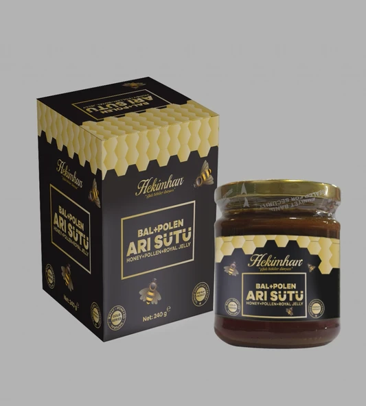 Hekimhan Bal Polen Arı Sütü 240G ürün görseli