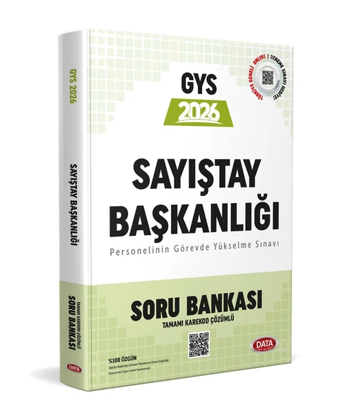2026 GYS Soru Bankası Sayıştay Başkanlığı Data Yayınları ürün görseli 1