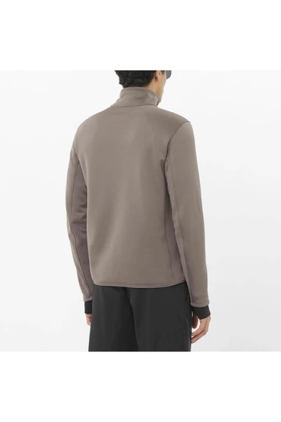 Salomon LC2608700 Outline Warm Fleece Fz M Erkek Polar - Resim 2