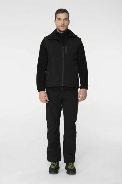 2AS 2ASSMN0807-0900 Samana Softshell Erkek Yelek - Resim 4
