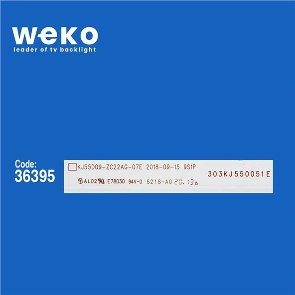 Awox DJT55SH 55'' İnç 5 Adet Tv Led Bar ( Tvnizin içindeki led barla aynısı olduğunu görmeden almayınız. Led bar ürünlerinde paket açıldığında iade kabul edilmemektedir. ) - Resim 2