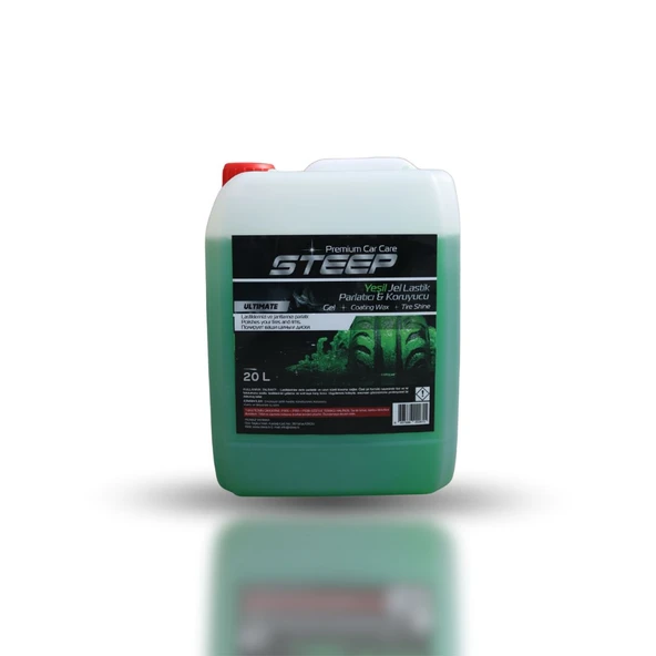 STEEP Ultimate Jel Lastik Parlatıcı Yeşil 20 Lt ürün görseli 1