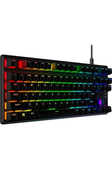 HyperX Alloy Origins Core RGB TKL Red Switch Kablolu Oyuncu Klavyesi - Resim 3