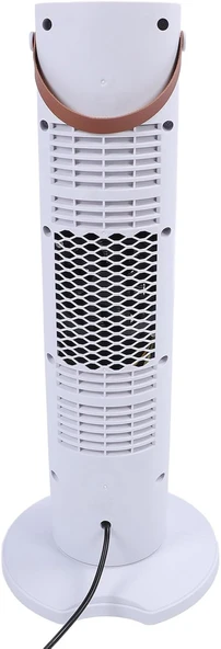 Luocute Kule Isıtıcı Dönen Baş Tasarım Zamanlama Fonksiyon Taşınabilir Dokunmatik Kontrol Hızlı Isıtma Elektrikli Isıtıcı Ev Yatak Odası Ofis İçin Uzaktan (WHITE) - Resim 5