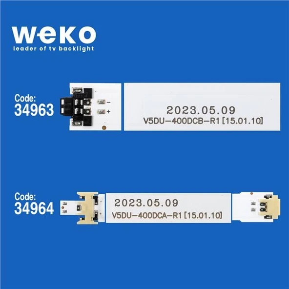 Samsung UA40MU6100K 40'' İnç 10 Adet Tv Led Bar ( Tvnizin içindeki led barla aynısı olduğunu görmeden almayınız. Led bar ürünlerinde paket açıldığında iade kabul edilmemektedir. ) - Resim 2