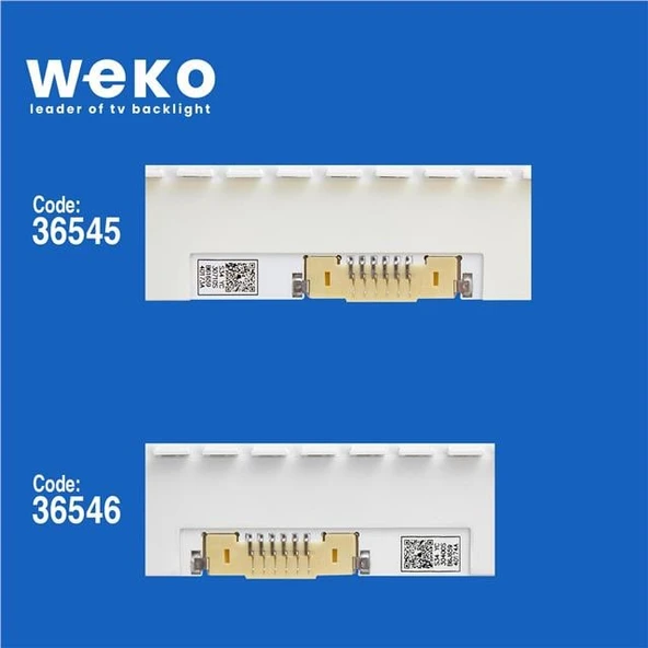 Samsung UE65MU7400U 65'' İnç 2 Adet Tv Led Bar ( Tvnizin içindeki led barla aynısı olduğunu görmeden almayınız. Led bar ürünlerinde paket açıldığında iade kabul edilmemektedir. ) - Resim 3