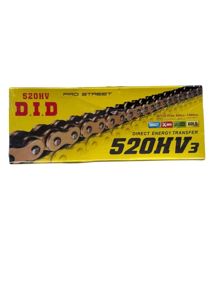 DID 520HV3 128 Bakla Zincir ürün görseli