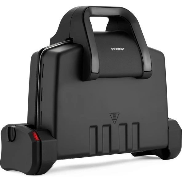 Homend Toastbuster 1352H 1800 W Tost Makinesi - Mat Siyah - Resim 2