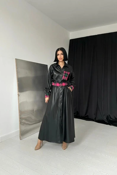 iyah Garnili Etekli Deri Takım ürün görseli 1