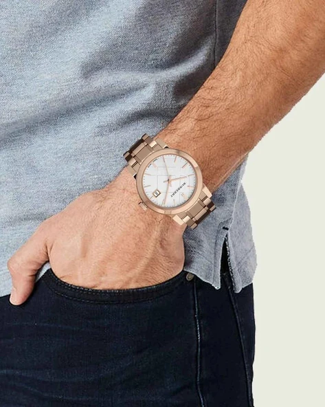 Burberry BU9004 Unisex Kol Saati - Resim 4