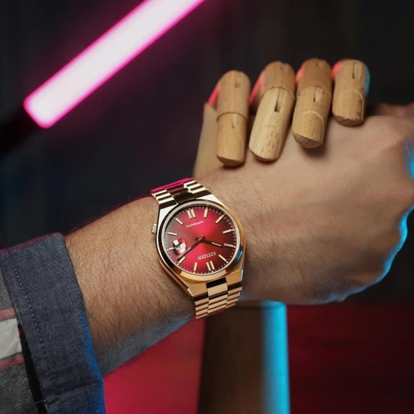 Citizen Tsuyosa NJ0153-82X Otomatik Erkek Kol Saati - Resim 5