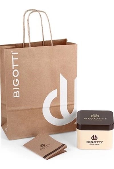 Bigotti Milano BG.1.10226.5 Erkek Kol Saati - Resim 3