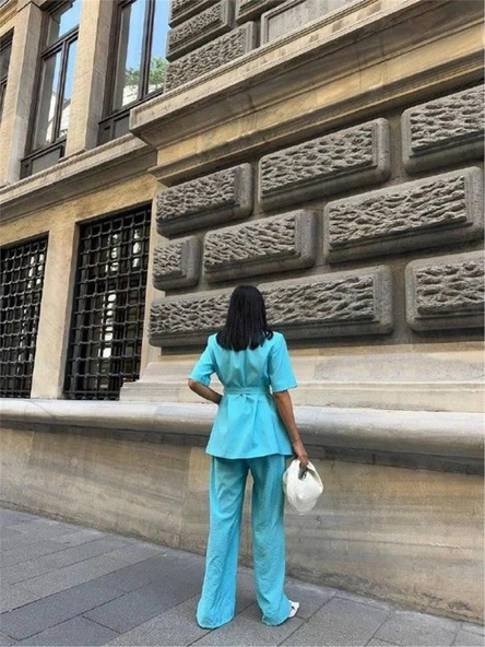 KIA KO BAĞAA DETAYI CEKETPANTOON TAKI  avi - Resim 2