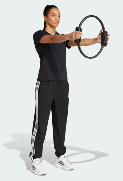 adidas Train Essentials 3-Stripes Woven Eşofman Altı JI8313 - Resim 3