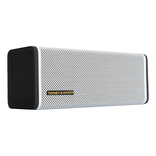 Thonet & Vander Frei Topp 24W RMS Taşınabilir TWS Beyaz Bluetooth Hoparlör HK096-03639 - Resim 2