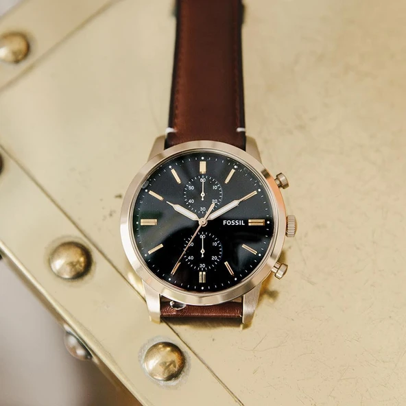 Fossil Townsman FS5338 Erkek Kol Saati - Resim 5