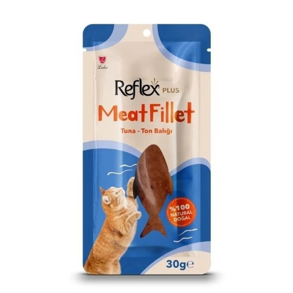 Reflex Plus Meat Fillet Ton Balığı Fileto Kedi Ödülü 30 Gr ürün görseli 1
