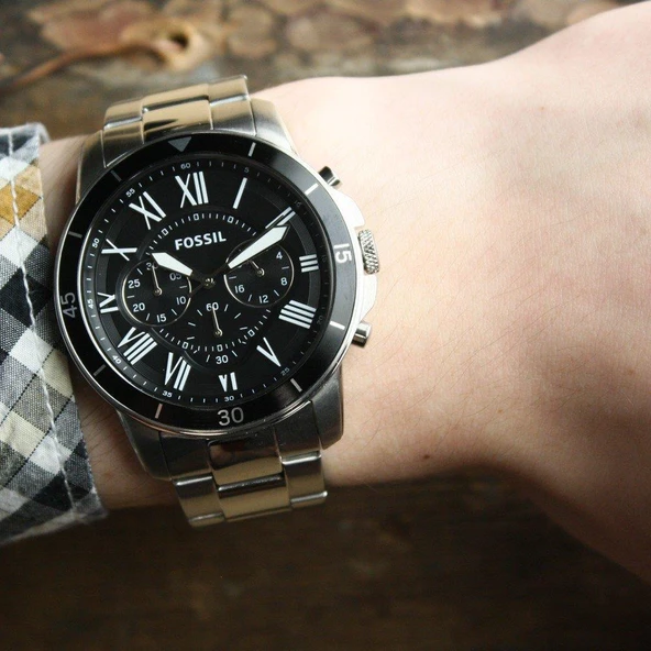 Fossil Grant FS5236 Erkek Kol Saati - Resim 4