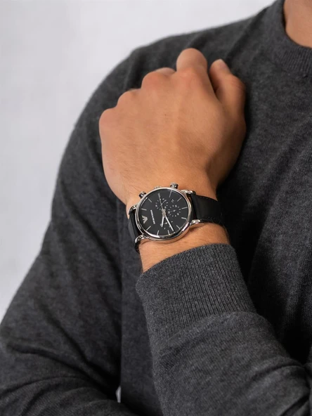 Emporio Armani AR1733 Erkek Kol Saati - Resim 4