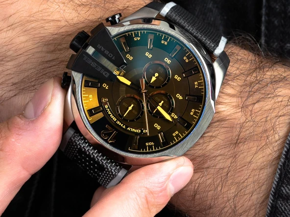 Diesel Mega Chief DZ4523 Erkek Kol Saati - Resim 5