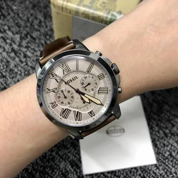 Fossil Grant FS5214 Erkek Kol Saati - Resim 4