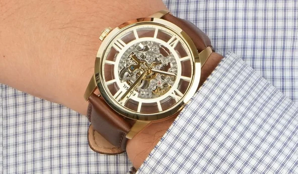 Fossil Grant ME3043 Otomatik Erkek Kol Saati - Resim 4